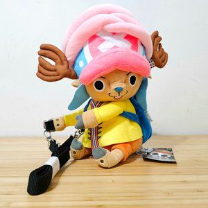 One Piece Chopper Figural Plush Crossbody Bag